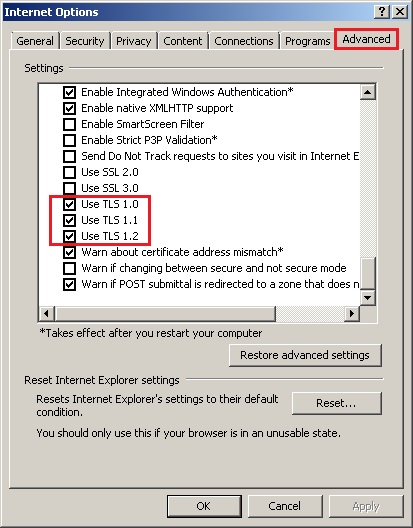 ie error application blocked by security settings