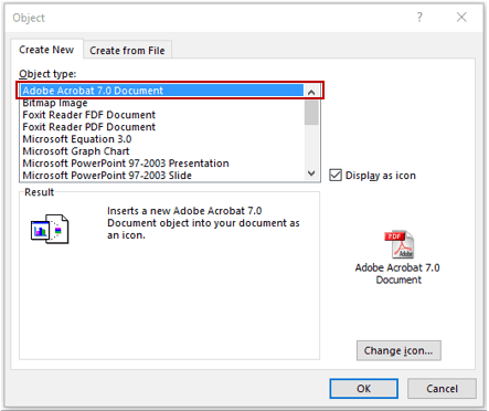 export application and attachment to pdf