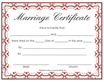 marriage certificate application ontario canada