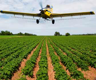 calculate footage of pilot for fertilizer application