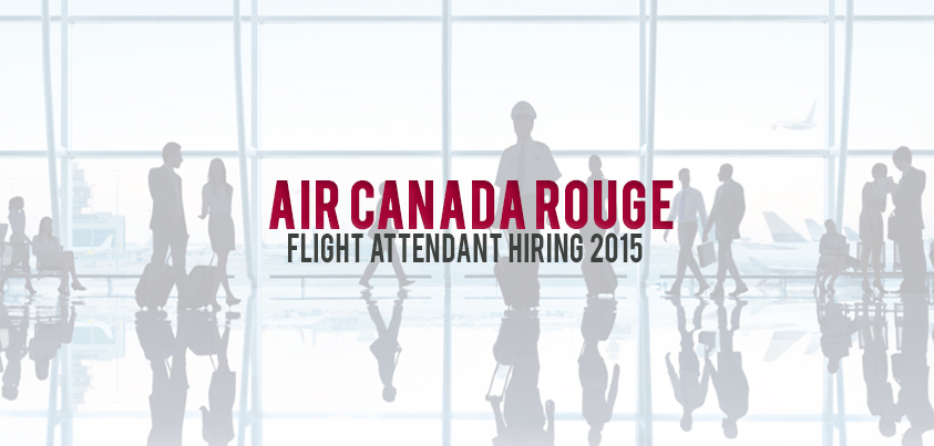 air canada rouge flight attendant application