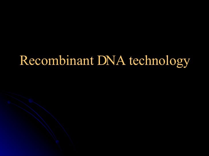 rdna technology and its application ppt