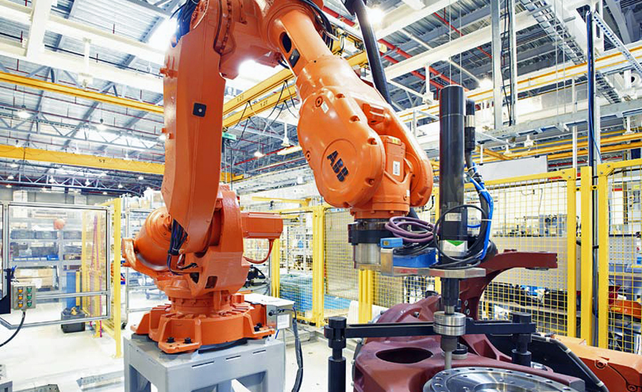 robotics application in automobile industry