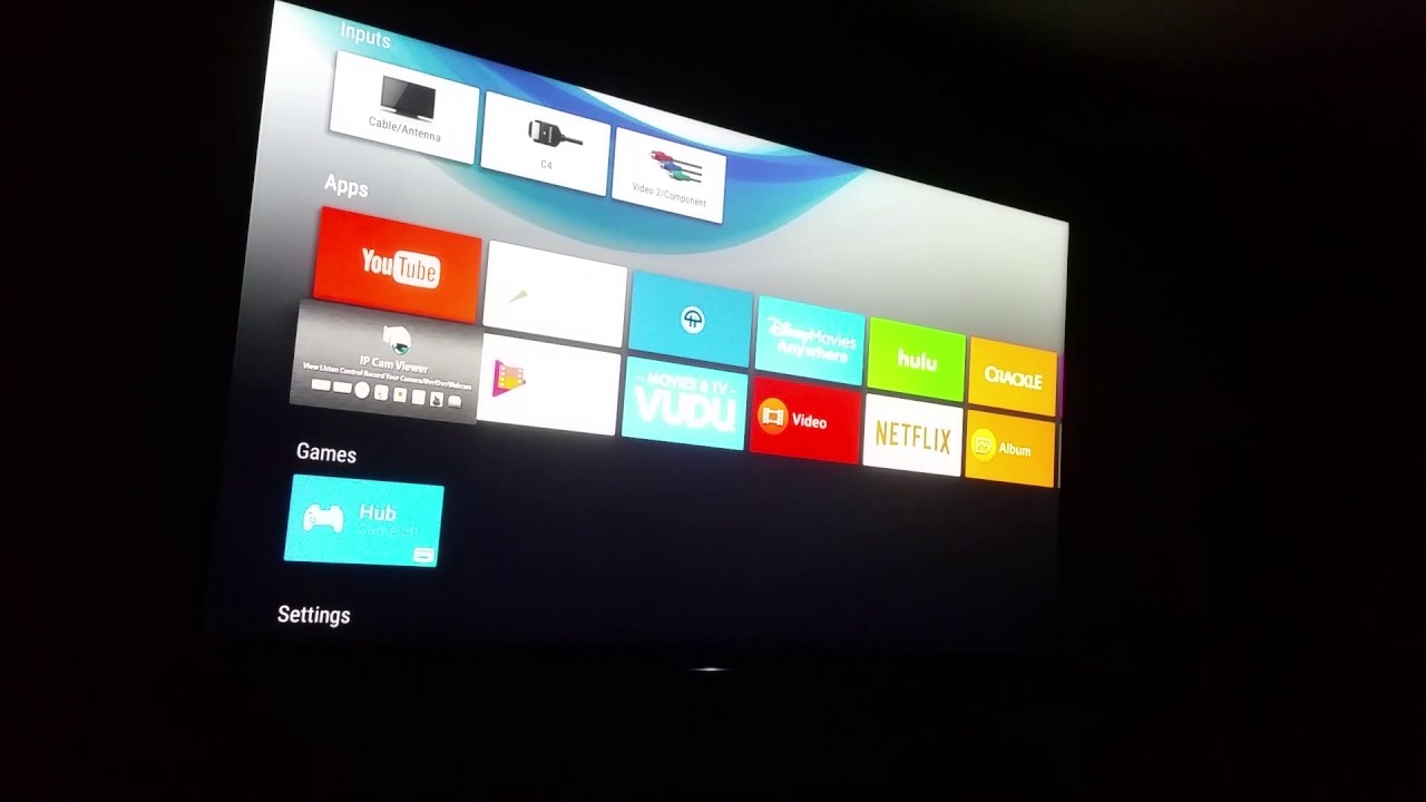 sony bravia applications not available