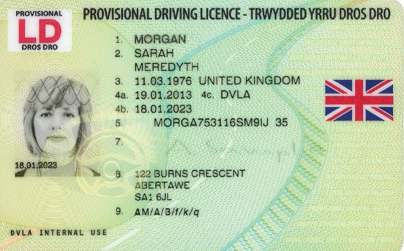 where to send provisional driving licence application